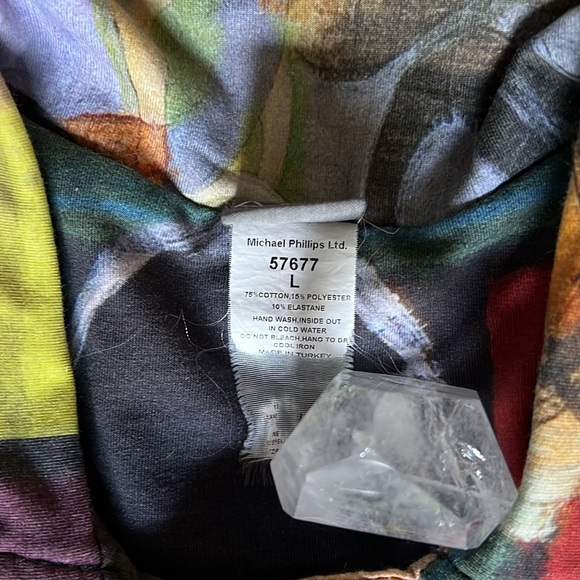 Colorful Abstract Women's Jacket - Picture 5 of 11